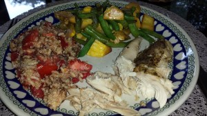 Crockpot chicken 8-5-14