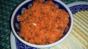 14 Carrot relish