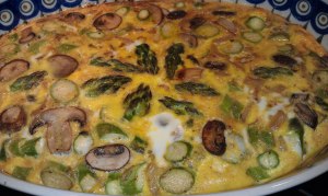 asparagus frittata